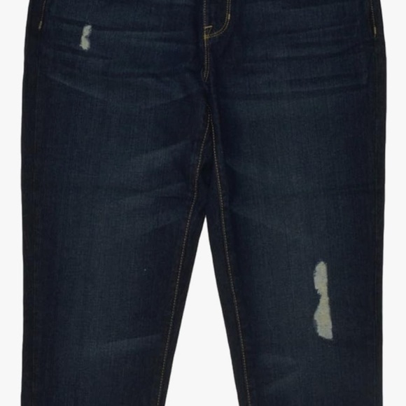NWOT Distressed Dark Wash Jeans - Picture 1 of 3